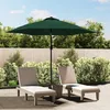 Image de Parasol cantilever - vidaXL - 42203 - 3 m - Vert - LED intégrées
