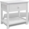 Image de vidaXL Table de chevet Bois Blanc