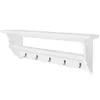 Image de vidaXL Porte-manteau PFDM blanc style baroque