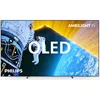 Image de TV OLED Ambilight Philips 77OLED809 194 cm 4K UHD Google TV 2024 Métal Argent en occasion ou reconditionné