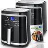 Image de Aigostar Friteuse à air sans huile de 7L1900W. 7 préprogrammes2 Paquets
