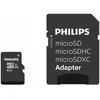 Image de Carte mémoire Micro SD Classe 10 8 Go - PHILIPS FM08MP45B-10 - Vitesse de lecture jusquà 80 Mo/s - Noir