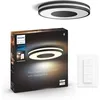 Image de Plafonnier - PHILIPS HUE - BEING - 32W - Noir - Télécommande incluse - Compatible Bluetooth