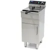 Image de Friteuse professionnelle électrique 16L avec Robinet et Sousbassement