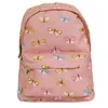 Image de Sac à dos - A LITTLE LOVELY COMPANY - Petit cartable papillons - Rose - 100% polyester - 55 L