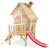 Image de Cabane de jeu en bois - EXIT Toys - Fantasia 300 - Pieds surélevés - Toboggan inclus