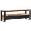 Image de vidaXL Meuble TV 120x30x40 cm Bois de Sesham solide 247451