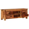 Image de vidaXL Meuble TV Armoire Basse Multimédia Stéréo Rangement Support pour TV Armoire Stéréo Salon Salle de Séjour 110x30x40 cm 247714