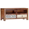 Image de vidaXL Meuble TV Armoire Basse Multimédia Stéréo Rangement Support pour TV Armoire Stéréo Salon Salle de Séjour Intérieur 247734