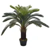 Image de vidaXL Plante artificielle avec pot Palmier Cycas Vert 90 cm