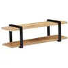 Image de vidaXL Meuble TV 130 x 40 x 40 cm Bois de manguier massif