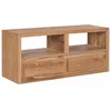 Image de vidaXL Meuble TV 90x30x40 cm bois de teck solide 282848