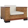 Image de vidaXL Fauteuil avec Coussins Siège de Salon Fauteuil de Bureau Siège de Salle de Séjour Chambre à Coucher Maison Intérieur 283078