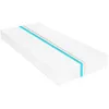 Image de vidaXL Matelas 120x200 cm 7 zones Mousse PU epaisseur 16 cm H2 H3