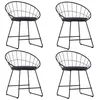 Image de vidaXL 4x Chaises de Salle à Manger Meuble de Cuisine Chaises à Dîner Mobilier de Salon Intérieur Salle de Séjour Maison 276235