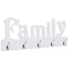 Image de vidaXL Porte-manteau mural FAMILY 74x29 5 cm