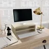 Image de Meuble informatique - meuble multimedia Vidaxl Support de moniteur Chêne sonoma 42x24x13 cm Bois dingénierie