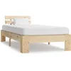 Image de vidaXL Cadre de lit sans matelas bois massif de pin 100x200 cm 283161