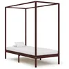 Image de vidaXL Cadre de lit à baldaquin sans matelas bois massif 90x200 cm 283268