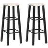 Image de vidaXL Lot de 2 Tabourets de Bar Chaise de Pub Siège de Bistrot Meuble de Salle à Manger Cuisine Salon Maison Intérieur 284388