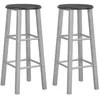 Image de vidaXL Lot de 2 Tabourets de Bar Chaise de Pub Siège de Bistrot Meuble de Salle à Manger Cuisine Salon Maison Intérieur 284410