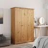 Image de Garde robe à 3 portes 118x50x1715 cm Pin Assortiment Panama