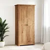 Image de vidaXL Pin Massif Garde-robe Penderie Armoire de Rangement Stockage Armoire de Vêtements Chambre à Coucher Maison 282664