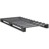 Image de vidaXL Cadre de lit de palette sans matelas gris 100x200cm bois massif 285249