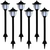 Image de vidaXL 6x Lampes Solaires à LED dExtérieur Lampes dAllée Lumière de Jardin Eclairage de Terrasse Patio Cour Arrière Balcon 277138
