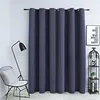 Image de Rideau occultant - vidaXL - Anthracite - 290x245 cm - Polyester -  illets en métal