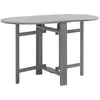 Image de vidaXL Table de jardin Gris 120x70x74 cm Bois dacacia massif