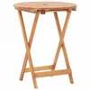 Image de vidaXL Table pliable de jardin 60x75 cm Bois dacacia massif