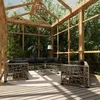 Image de vidaXL Mobilier de Jardin 10 pcs avec Coussins Meuble dExtérieur Salon de Jardin Mobilier de Terrasse Mobilier de Patio 46810