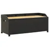 Image de vidaXL Banc de Rangement de Jardin Coffre de Rangement dExtérieur Banc de Rangement Stockage Arrière-cour 120 cm Résine 46480