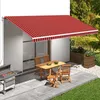 Image de vidaXL Toile dauvent Orange et marron 6x3 m 145727