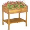Image de vidaXL Jardinière surélevée 785x585x785 cm Bois massif dacacia