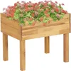 Image de vidaXL Jardinière surélevée 50x40x45 cm Bois massif dacacia