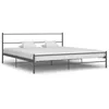 Image de vidaXL Cadre de lit sans matelas gris métal 180x200 cm 284684