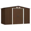 Image de vidaXL Abri de Stockage pour Jardin Cabane à Outils Remise de Jardin Maison de Stockage Hangar de Rangement Arrière-cour 47031