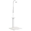 Image de vidaXL Douche de jardin Blanc Bois