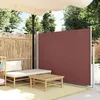Image de vidaXL Auvent latéral rétractable de patio 170x300 cm Marron