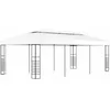 Image de vidaXL Tonnelle de jardin 6 x 3 m Blanc