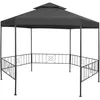 Image de vidaXL Belvédère de jardin 323x275x265 cm Anthracite 47961
