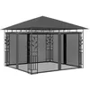 Image de vidaXL Belvédère avec moustiquaire 3x3x273 m Anthracite 180 g/m²