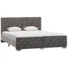 Image de vidaXL Cadre de lit sans matelas gris velours 140x200 cm 286832