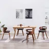Image de vidaXL 4x Bois Courbé Chaises à Dîner Chaises de Salle à Manger Chaises de Repas Chaises de Cuisine Chaises de Salon Maison 278850