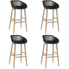 Image de vidaXL 4x Chaises de Bar Sièges de Comptoir Tabourets de Pub Chaises de Bistro Chaises de Comptoir Tabourets de Bar à 248164