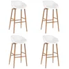 Image de vidaXL 4x Chaises de Bar Sièges de Comptoir Tabourets de Pub Chaises de Bistro Chaises de Comptoir Tabourets de Bar à 248165