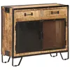 Image de vidaXL Buffet 80x31x71 cm Bois de manguier massif brut 285893