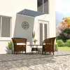 Image de vidaXL Auvent Rétractable Auvent de Fenêtre Auvent de Terrasse Auvent de Balcon Auvent de Jardin Auvent dExtérieur 100x150 145889